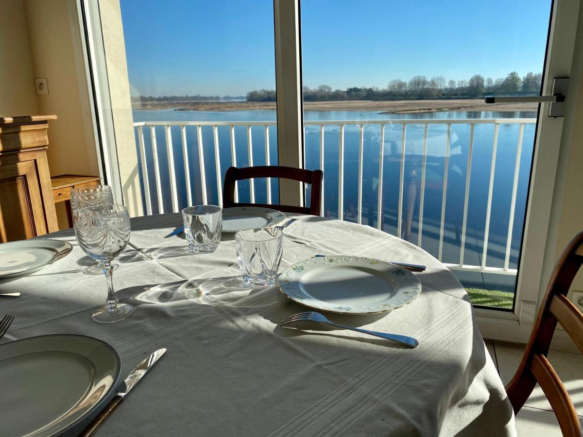 Gite Loirizon Vue Loire 4 Personnes Ingrandes  エクステリア 写真