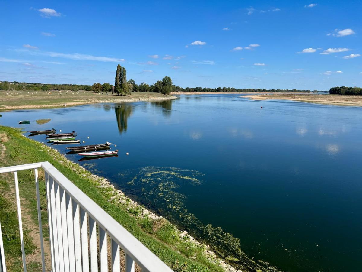 Gite Loirizon Vue Loire 4 Personnes Ingrandes  エクステリア 写真